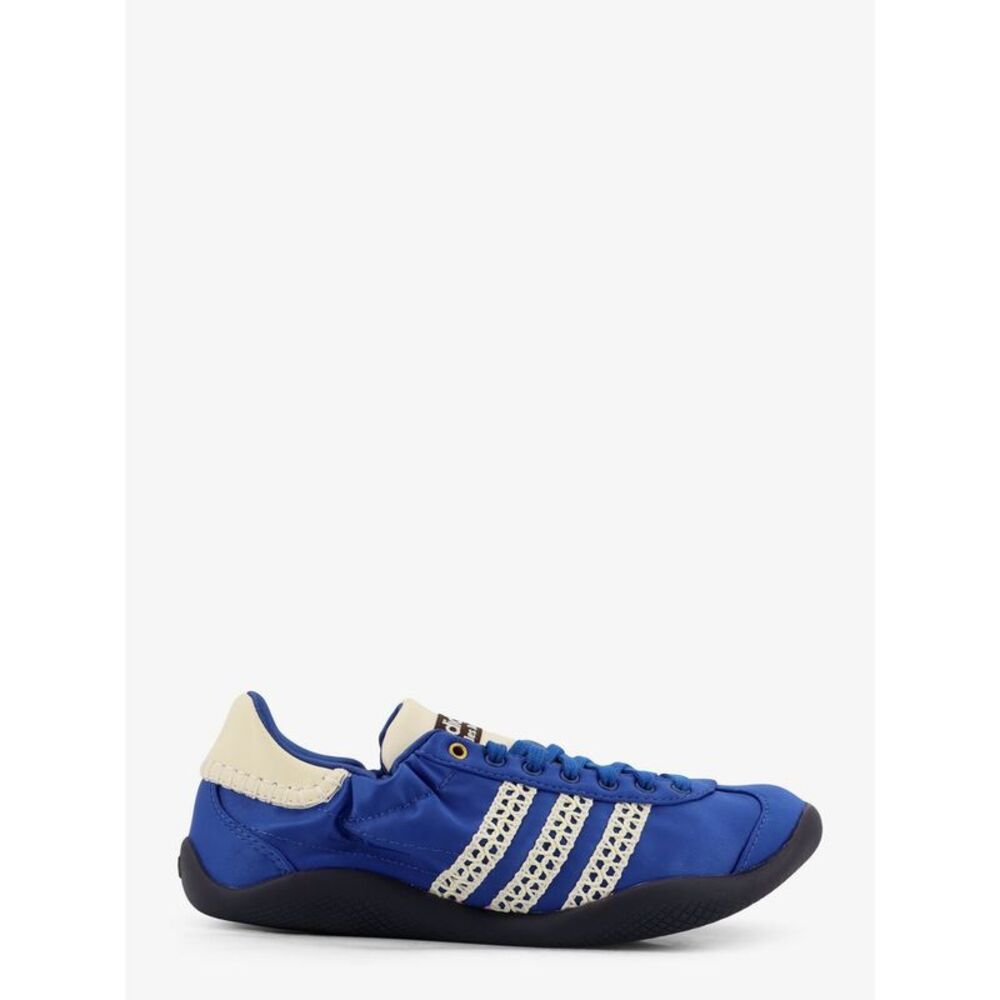 Adidas X Wales Bonner Women Satin Sneakers With Iconic Side Bands